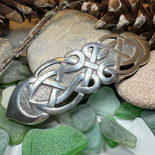 Load image into Gallery viewer, Celtic Trust Knot Hair Clip