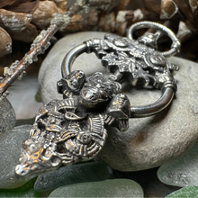 Load image into Gallery viewer, Viking Wolf Celtic Brooch