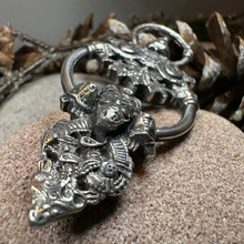 Load image into Gallery viewer, Viking Wolf Celtic Brooch