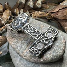 Load image into Gallery viewer, Buri Thor's Hammer Necklace