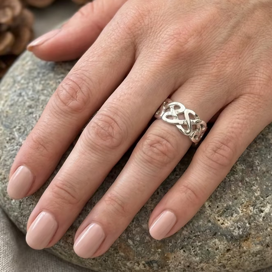 Beloved Celtic Ring — view 2