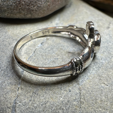 Load image into Gallery viewer, Ree Marcasite Claddagh Ring