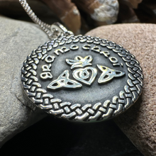 Load image into Gallery viewer, Celtic Gra Mo Chroi Necklace