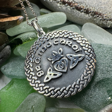 Load image into Gallery viewer, Celtic Gra Mo Chroi Necklace