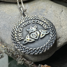 Load image into Gallery viewer, Celtic Gra Mo Chroi Necklace