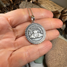 Load image into Gallery viewer, Celtic Gra Mo Chroi Necklace