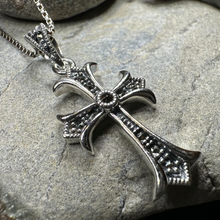Load image into Gallery viewer, Petite Celtic Cross Necklace