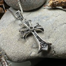 Load image into Gallery viewer, Petite Celtic Cross Necklace
