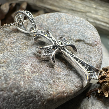 Load image into Gallery viewer, Petite Celtic Cross Necklace