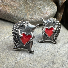 Load image into Gallery viewer, Hugs Hedgehog Earrings