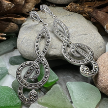 Load image into Gallery viewer, Prima Donna Music Note Earrings