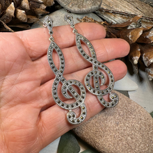 Load image into Gallery viewer, Prima Donna Music Note Earrings