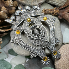 Load image into Gallery viewer, Highland Luckenbooth Plaid Pin