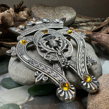 Load image into Gallery viewer, Highland Luckenbooth Plaid Pin