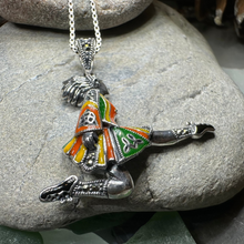 Load image into Gallery viewer, Traditional Irish Dancer Necklace