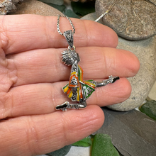 Load image into Gallery viewer, Traditional Irish Dancer Necklace