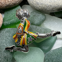 Load image into Gallery viewer, Traditional Irish Dancer Brooch