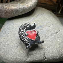 Load image into Gallery viewer, Hugs Hedgehog Pin