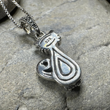Load image into Gallery viewer, Sophisticated Marcasite Cat Necklace