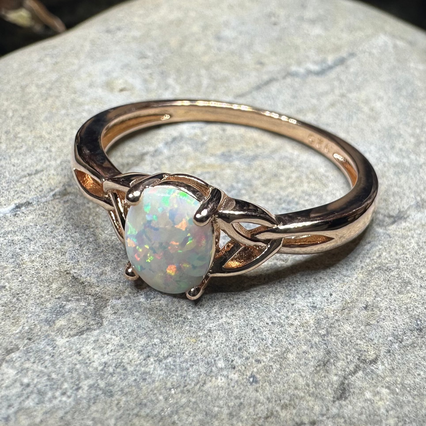 Scottish Mist Celtic Ring — view 12