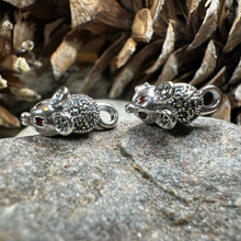 Load image into Gallery viewer, Sweet Little Mouse Post Earrings