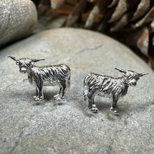 Load image into Gallery viewer, Balmoral Highland Cow Earrings