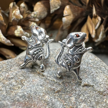 Load image into Gallery viewer, Luch Mouse Post Earrings