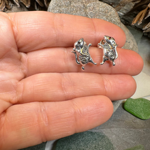 Load image into Gallery viewer, Luch Mouse Post Earrings