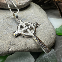 Load image into Gallery viewer, Venetia Celtic Cross Necklace