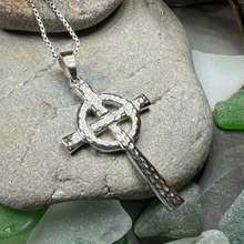 Load image into Gallery viewer, Venetia Celtic Cross Necklace
