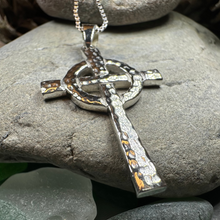 Load image into Gallery viewer, Venetia Celtic Cross Necklace