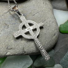 Load image into Gallery viewer, Venetia Celtic Cross Necklace