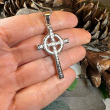 Load image into Gallery viewer, Venetia Celtic Cross Necklace