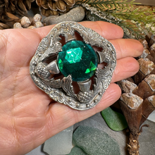 Load image into Gallery viewer, Royal Scottish Thistle Brooch