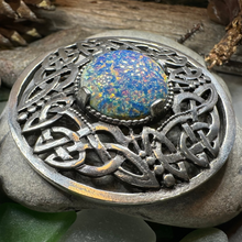 Load image into Gallery viewer, Cruithne Celtic Knot Brooch