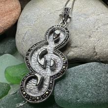 Load image into Gallery viewer, Crescendo Music Note Necklace