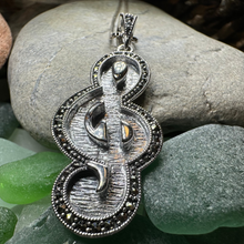 Load image into Gallery viewer, Crescendo Music Note Necklace