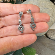 Load image into Gallery viewer, Rhapsody Music Note Earrings