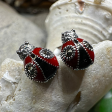 Load image into Gallery viewer, Lucky Ladybug Earrings