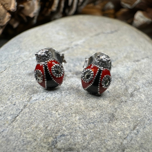 Load image into Gallery viewer, Lucky Ladybug Earrings