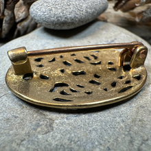 Load image into Gallery viewer, Bronze Atli Viking Brooch