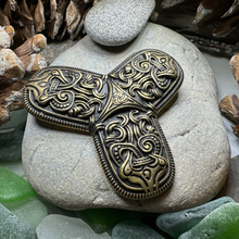 Load image into Gallery viewer, Upland Viking Trefoil Brooch