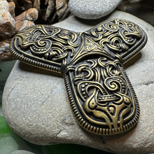 Load image into Gallery viewer, Upland Viking Trefoil Brooch