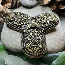 Load image into Gallery viewer, Upland Viking Trefoil Brooch