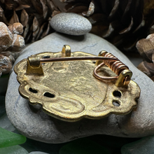 Load image into Gallery viewer, Merovingian Red Bird Brooch