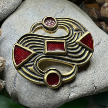 Load image into Gallery viewer, Medieval Merovingian S-Brooch