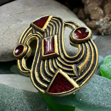 Load image into Gallery viewer, Medieval Merovingian S-Brooch