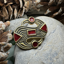 Load image into Gallery viewer, Medieval Merovingian S-Brooch
