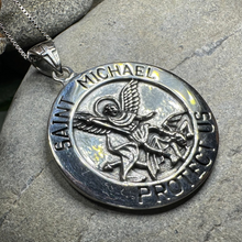 Load image into Gallery viewer, Protect Us Saint Michael Pendant