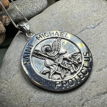 Load image into Gallery viewer, Protect Us Saint Michael Pendant